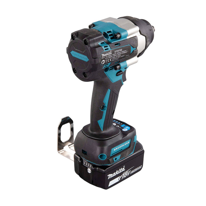 Máy siết bu lông Makita DTW700 dùng Pin 18V LXT, cốt 1/2 inch