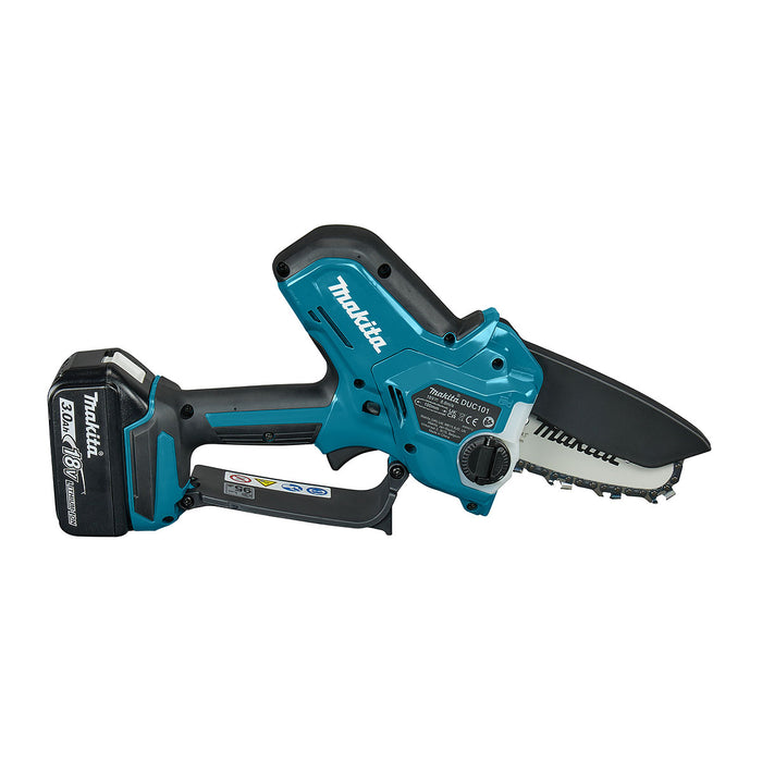 Máy cưa xích Makita DUC101 dùng Pin 18V LXT chiều dài lam 100mm