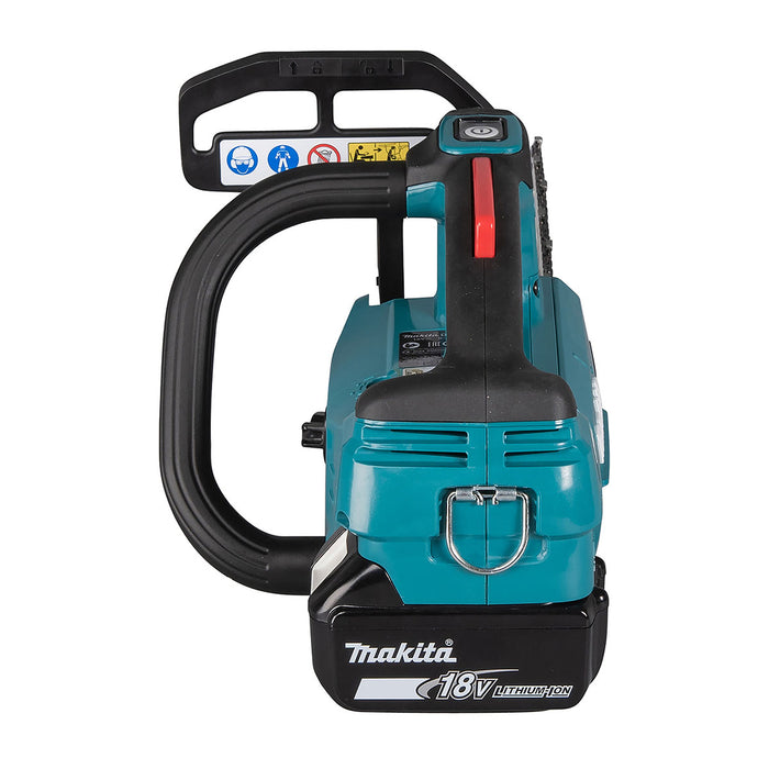 Máy cưa xích Makita DUC254 dùng Pin 18V LXT, chiều dài lam 250mm