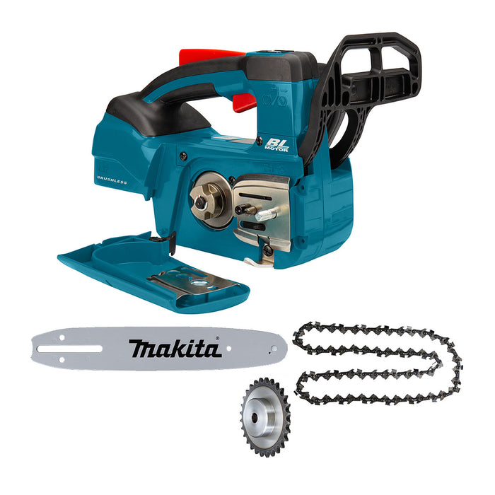 Máy cưa xích Makita DUC254 dùng Pin 18V LXT, chiều dài lam 250mm