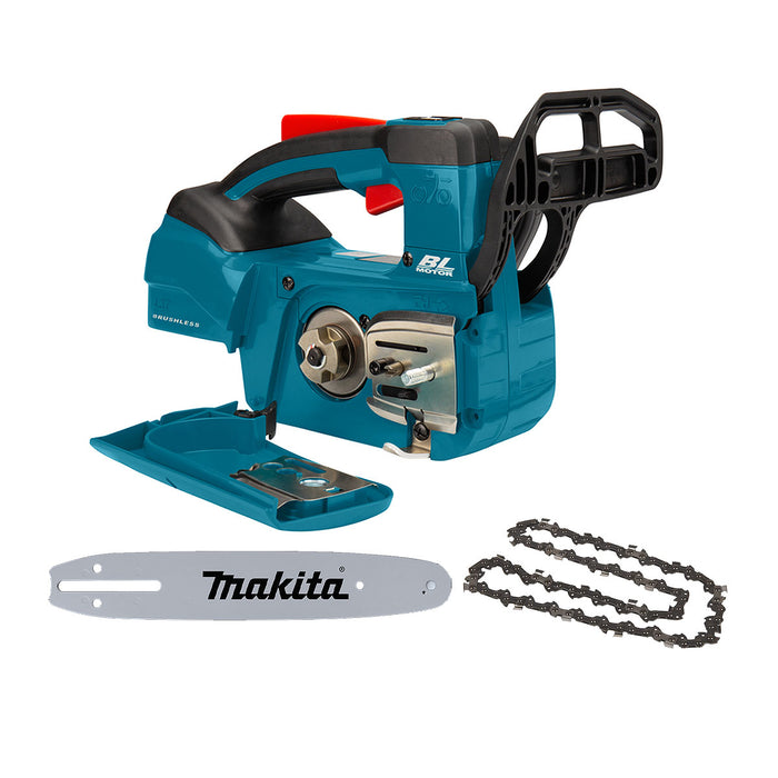 Máy cưa xích Makita DUC254 dùng Pin 18V LXT, chiều dài lam 250mm