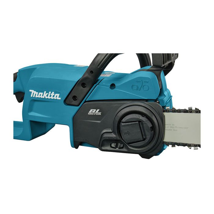 Máy cưa xích Makita DUC357 dùng Pin 18V LXT, chiều dài lam 350mm