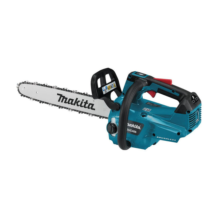 Máy cưa xích Makita DUC406 dùng Pin 18V x2 LXT, chiều dài lam 400mm