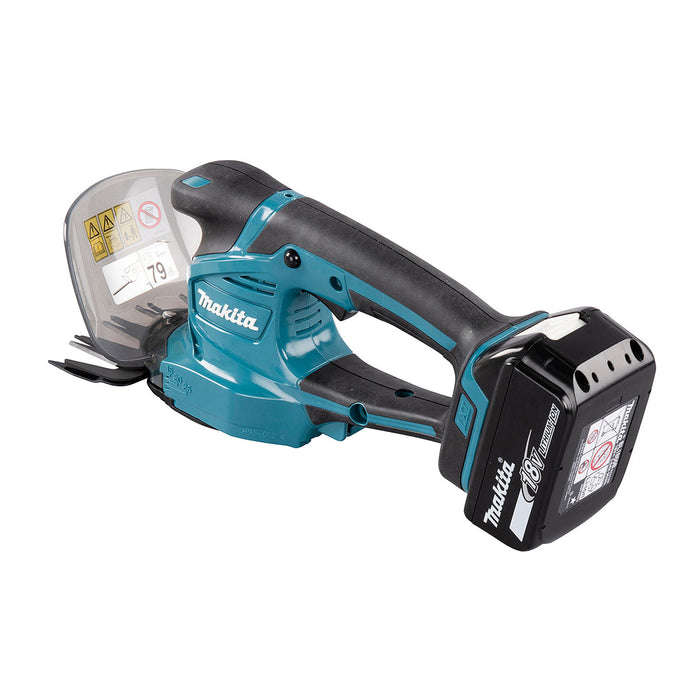 Máy tỉa cỏ và tỉa hàng rào 2 trong 1 Makita DUM111 dùng Pin 18V LXT, chiều dài lưỡi 110mm, 200mm