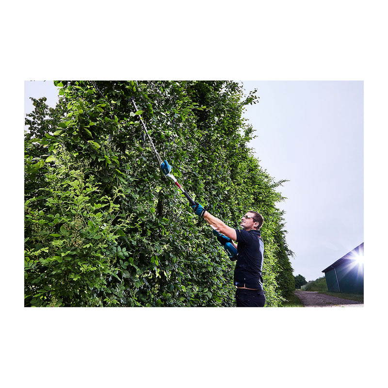 Máy tỉa hàng rào Makita DUN500W dùng Pin 18V LXT, chiều dài lưỡi 500mm, loại có thể điều chỉnh góc lưỡi