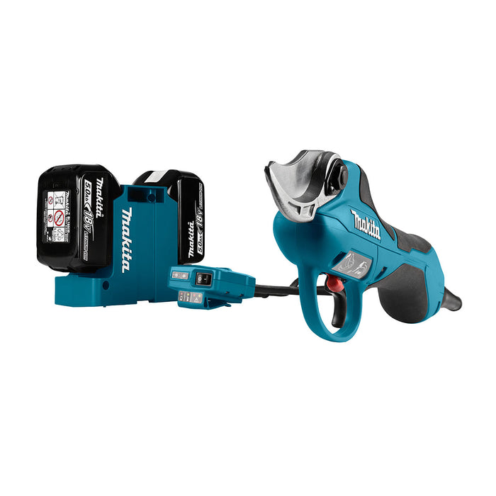 Máy cắt cành Makita DUP361 dùng Pin 18V x2 LXT, khả năng cắt tối đa 33mm, lực cắt 185N