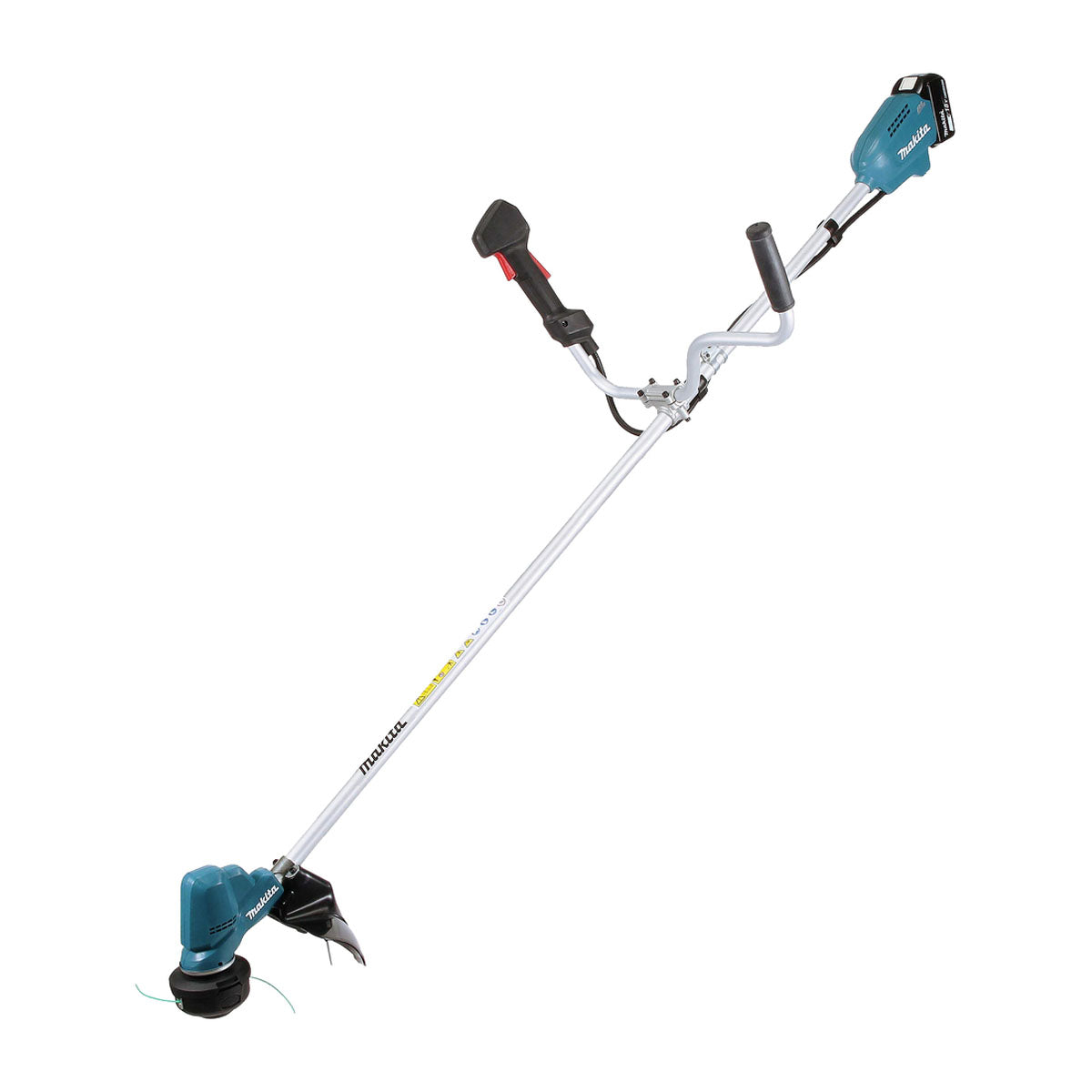 Máy cắt cỏ Makita DUR190U dùng Pin 18V LXT công suất 240W, độ rộng cắt tối đa 300mm, tay cầm chữ U