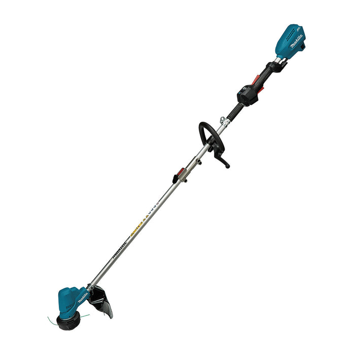 Máy cắt cỏ Makita DUR191L dùng Pin 18V LXT công suất 240W, độ rộng cắt tối đa 300mm, trục có thể tháo rời, tay cầm vòng