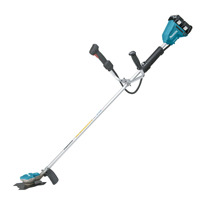 Máy cắt cỏ Makita DUR365U dùng Pin 18V x2 LXT công suất 550W, độ rộng cắt tối đa 350mm, tay cầm chữ U