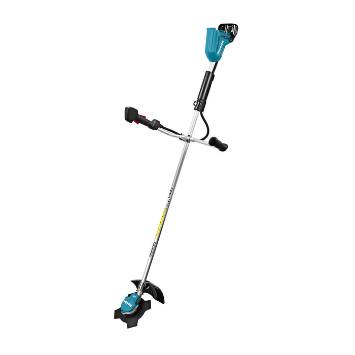 Máy cắt cỏ Makita DUR365U dùng Pin 18V x2 LXT công suất 550W, độ rộng cắt tối đa 350mm, tay cầm chữ U