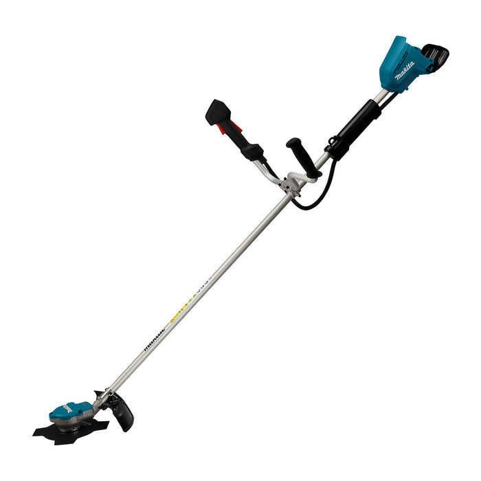 Máy cắt cỏ Makita DUR368A dùng Pin 18V x2 LXT công suất 550W, độ rộng cắt tối đa 350mm, tay cầm chữ U