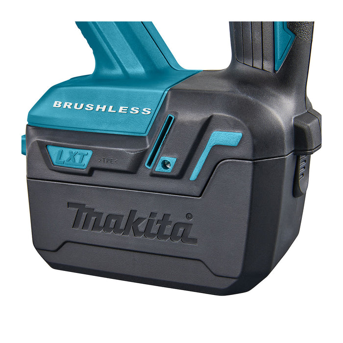 Máy trộn sơn Makita DUT131 dùng Pin 18V LXT, đường kính lưỡi 165mm, cơ chế giữ trục bằng đầu kẹp 1.5-13mm