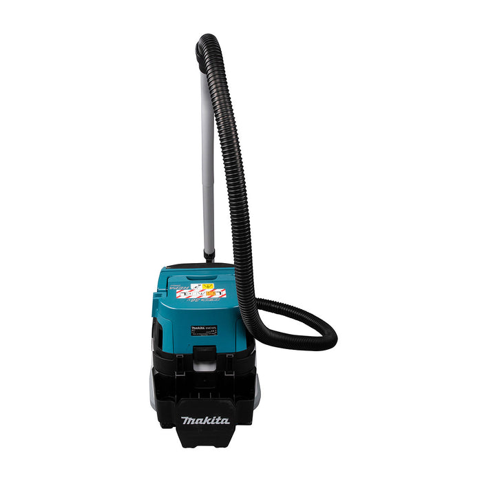 Máy hút bụi Makita DVC154L dùng Pin 18V x2 LXT dung tích 15L, lực hút 9.8kPa bộ lọc HEPA công nghệ AWS (hút khô)