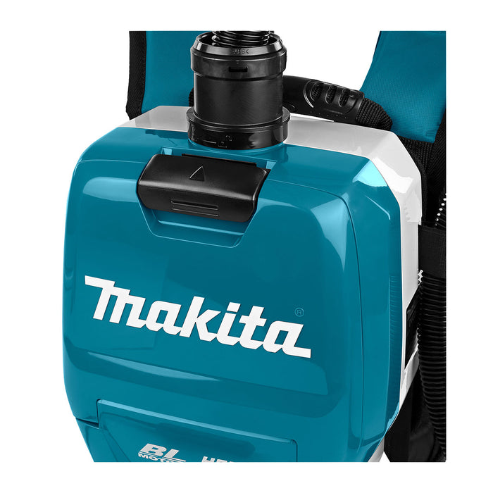 Máy hút bụi đeo vai Makita DVC261 dùng Pin 18V x2 LXT, dung tích 2L, lực hút 11kPa, bộ lọc HEPA