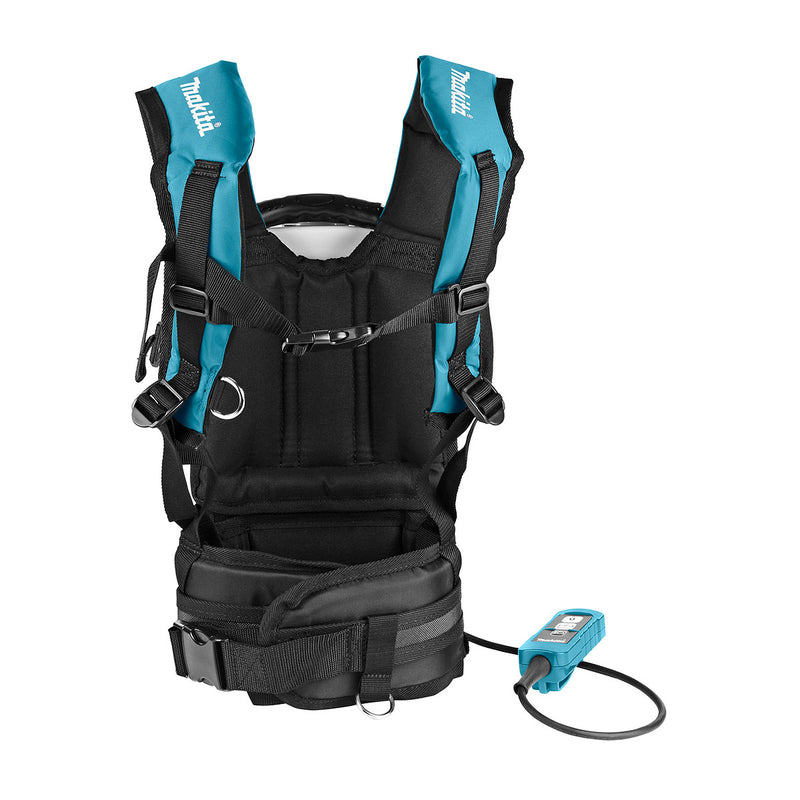 Máy hút bụi đeo vai Makita DVC261 dùng Pin 18V x2 LXT, dung tích 2L, lực hút 11kPa, bộ lọc HEPA