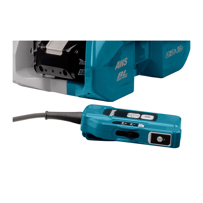 Máy hút bụi đeo vai Makita DVC665 dùng Pin 18V x2 LXT, dung tích 6L, lực hút 11kPa, bộ lọc HEPA, công nghệ AWS