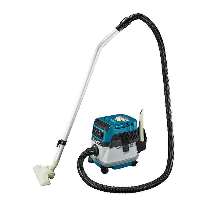 Máy hút bụi Makita DVC860L dùng Pin 18V x2 LXT và điện, dung tích 8L, lực hút 9.9kPa (hút khô và ướt)