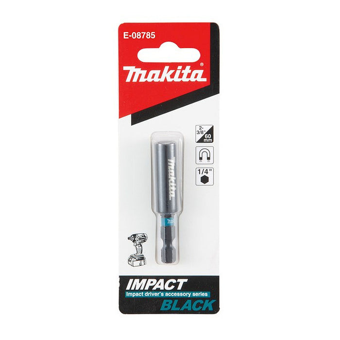 Đầu giữ mũi vít có nam châm Impact Black Makita E-08785, đuôi lục giác 6.35mm ( 1/4 inch ) ( Cấp 3 sao )