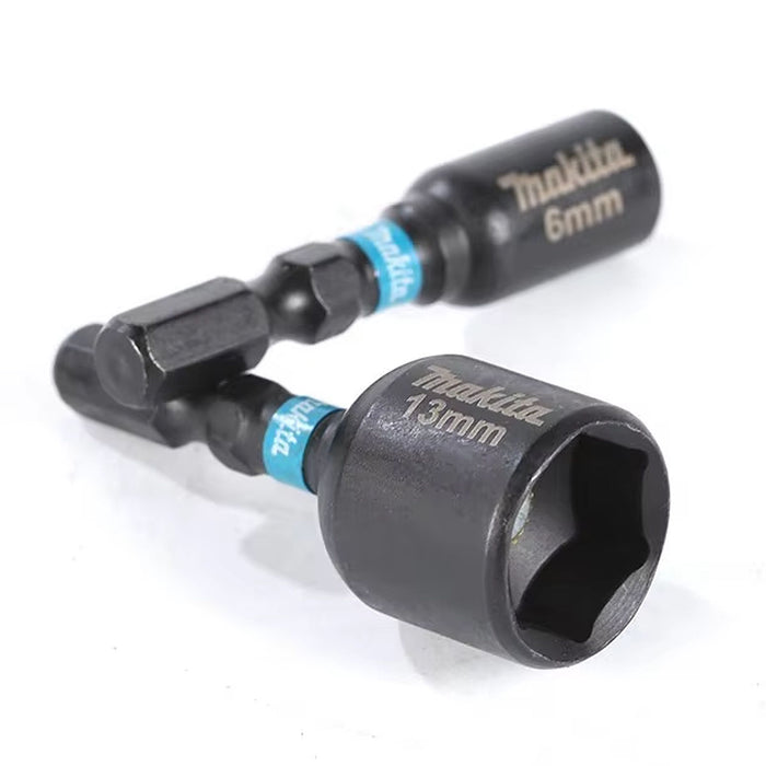 Mũi vít bắn tôn Impact Black Makita đường kính mũi từ 6mm-13mm, chiều dài 50mm, đuôi lục giác 6.35mm ( 1/4 inch ) ( Cấp 3 sao )