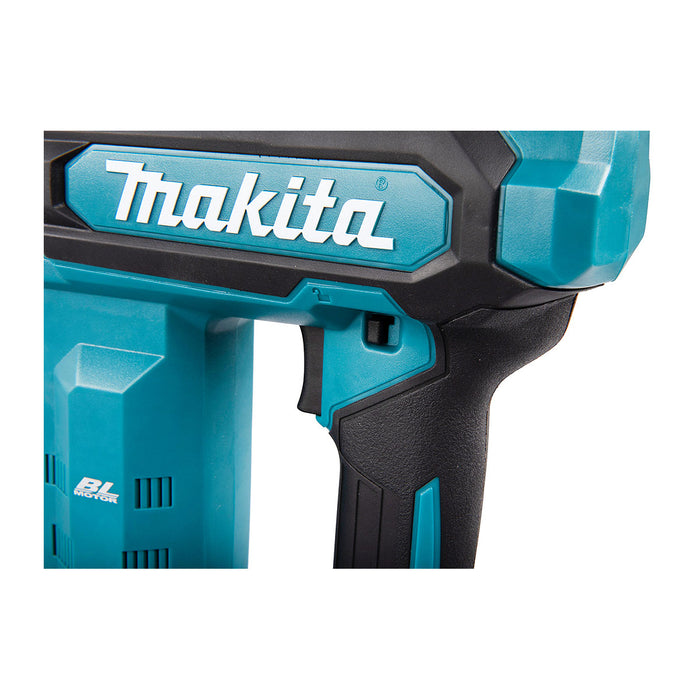 Máy bắn đinh chỉ trơn Makita FN001G dùng Pin 40Vmax XGT kích thước đinh 15-40mm, cở đinh 18Ga