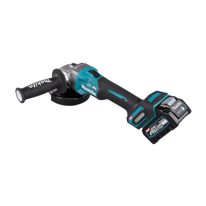 Máy mài góc Makita GA005G dùng Pin 40Vmax XGT, đường kính lưỡi 125mm, công tắc trượt, công nghệ AFT