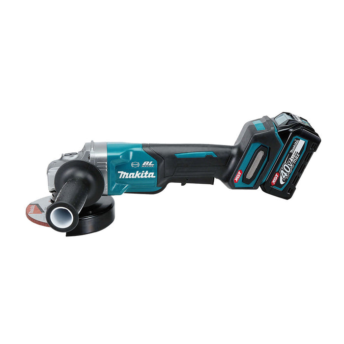 Máy mài góc Makita GA011G dùng Pin 40Vmax XGT, đường kính lưỡi 100mm, công tắc bóp, công nghệ AFT