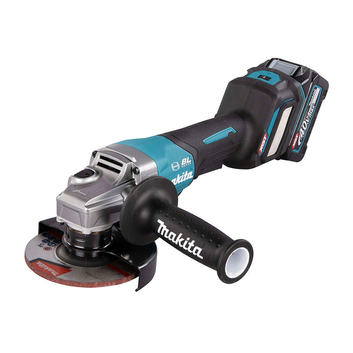 Máy mài góc Makita GA029G dùng Pin 40Vmax XGT, đường kính lưỡi 125mm, công tắc bóp, công nghệ AFT, AWS