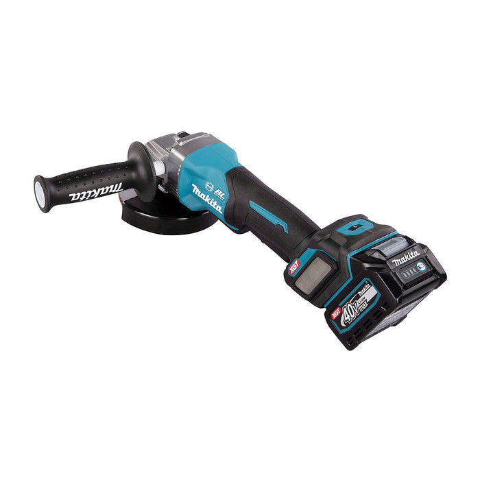 Máy mài góc Makita GA029G dùng Pin 40Vmax XGT, đường kính lưỡi 125mm, công tắc bóp, công nghệ AFT, AWS