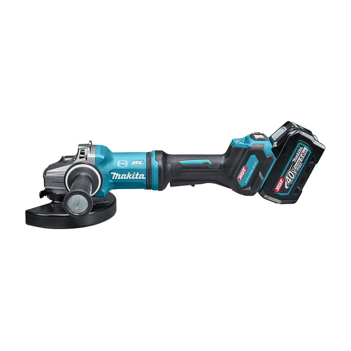 Máy mài góc Makita GA037G dùng Pin 40Vmax XGT, đường kính lưỡi 180mm, công tắc bóp, công nghệ AFT, AWS