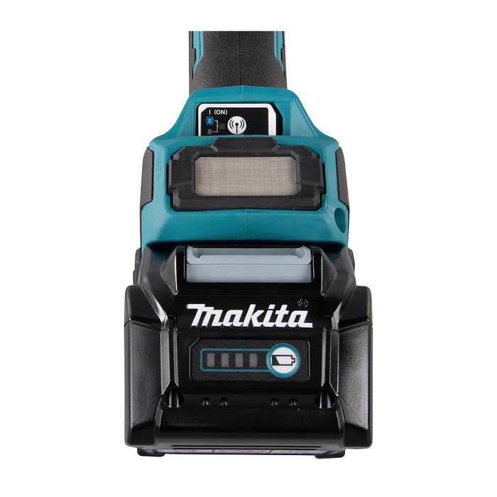 Máy mài góc Makita GA038G dùng Pin 40Vmax XGT, đường kính lưỡi 230mm, công tắc bóp, công nghệ AFT,AWS