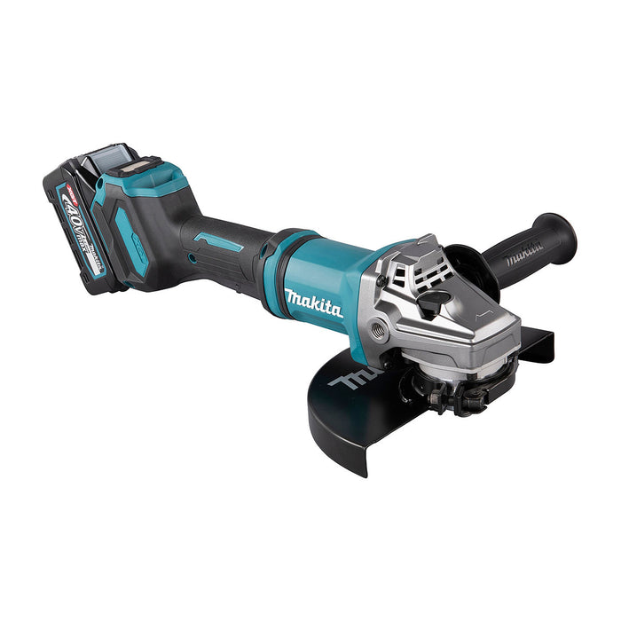 Máy mài góc Makita GA038G dùng Pin 40Vmax XGT, đường kính lưỡi 230mm, công tắc bóp, công nghệ AFT,AWS