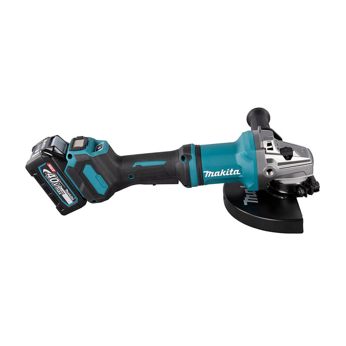 Máy mài góc Makita GA038G dùng Pin 40Vmax XGT, đường kính lưỡi 230mm, công tắc bóp, công nghệ AFT,AWS