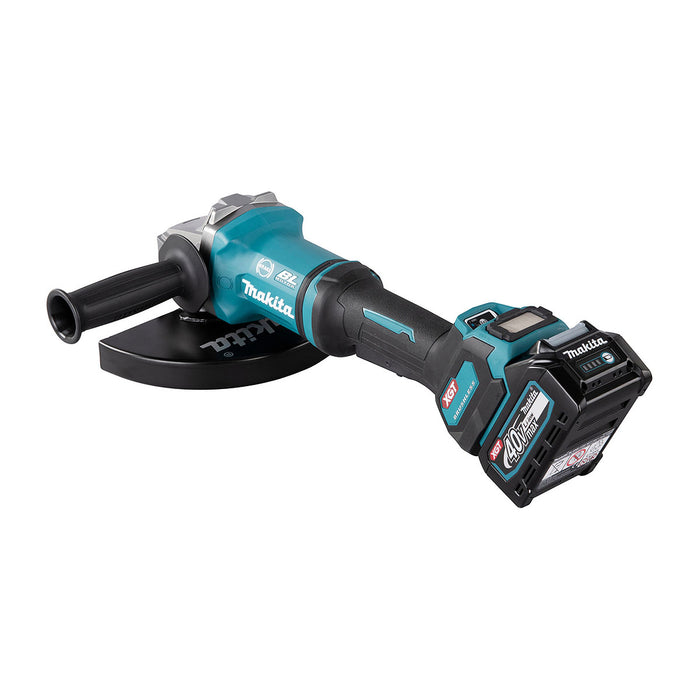 Máy mài góc Makita GA038G dùng Pin 40Vmax XGT, đường kính lưỡi 230mm, công tắc bóp, công nghệ AFT,AWS