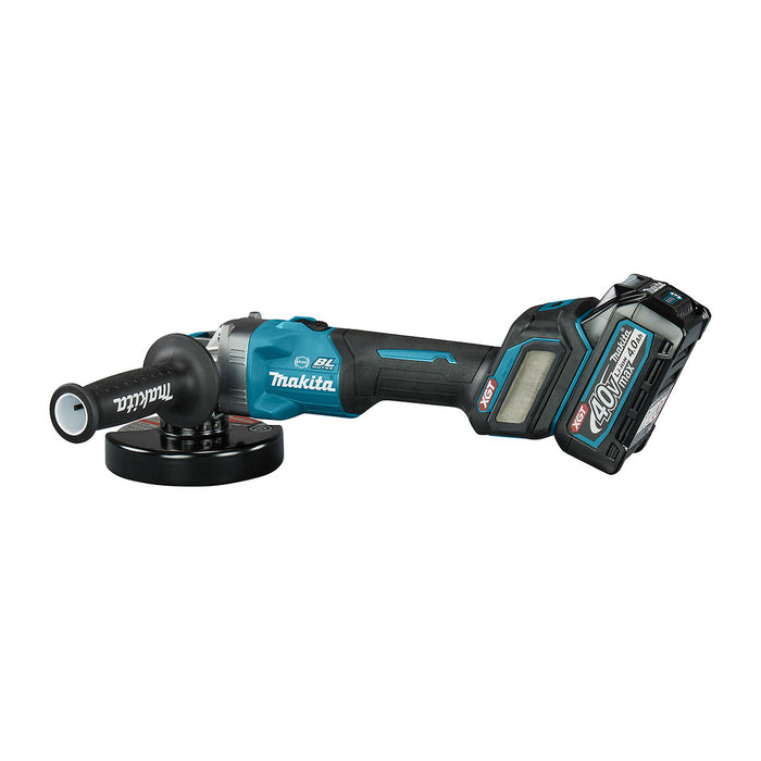 Máy mài góc Makita GA041G dùng Pin 40Vmax XGT, đường kính lưỡi 125mm, công tắc trượt, công nghệ X-LOCK, AWS, AFT