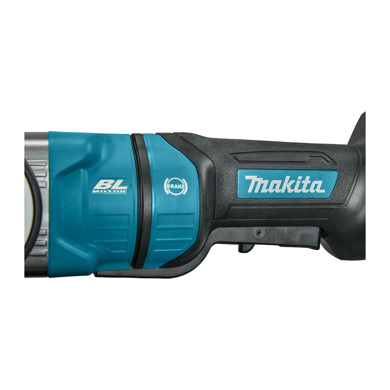 Máy mài góc Makita GA050G dùng Pin 40Vmax XGT, đường kính lưỡi 125mm, công tắc bóp, công nghệ AFT