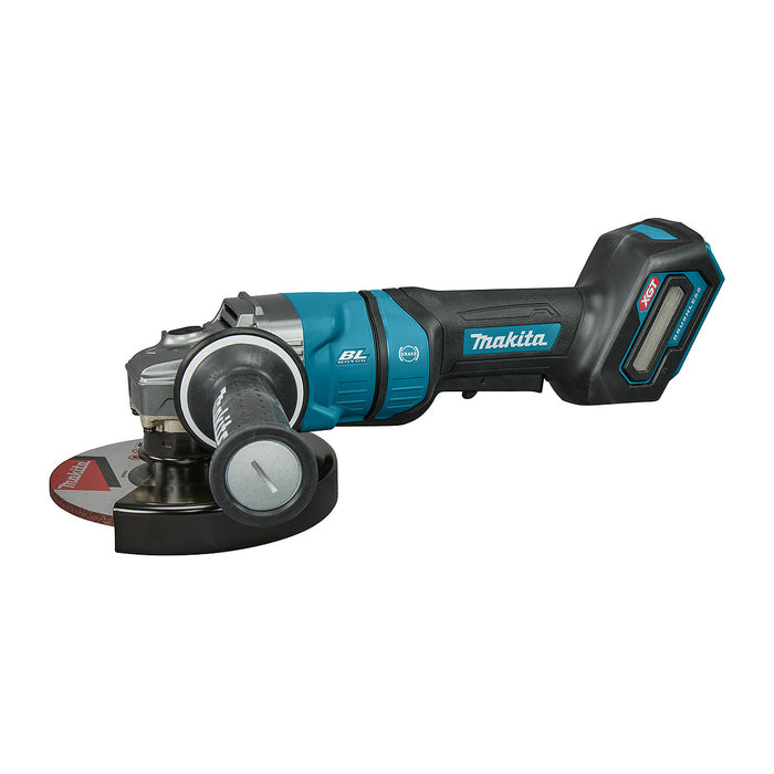 Máy mài góc Makita GA051G dùng Pin 40Vmax XGT, đường kính lưỡi 150mm, công tắc bóp, công nghệ AFT