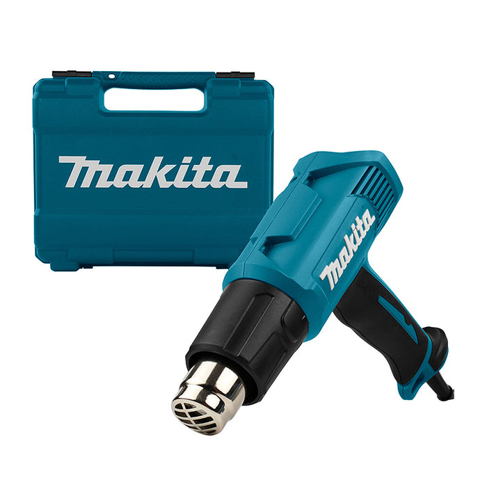 Máy khò nhiệt Makita HG6030, công suất 1,800W, chỉnh nhiệt từ 50 độ đến 600 độ C