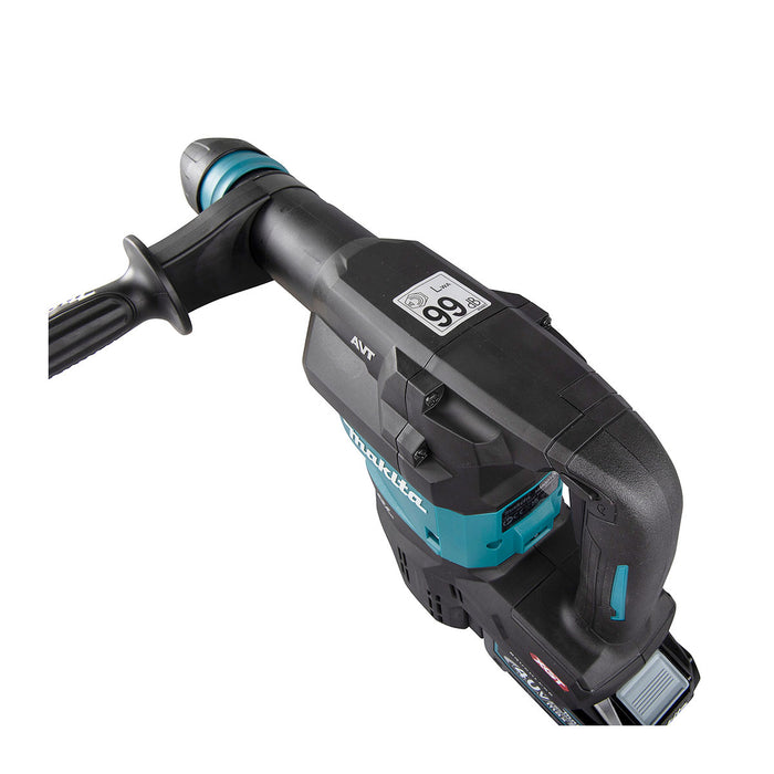 Máy đục bê tông Makita HM001G dùng Pin 40Vmax XGT, đuôi gài SDS-Max, công nghệ AVT, AWS