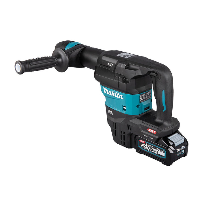 Máy đục bê tông Makita HM001G dùng Pin 40Vmax XGT, đuôi gài SDS-Max, công nghệ AVT, AWS