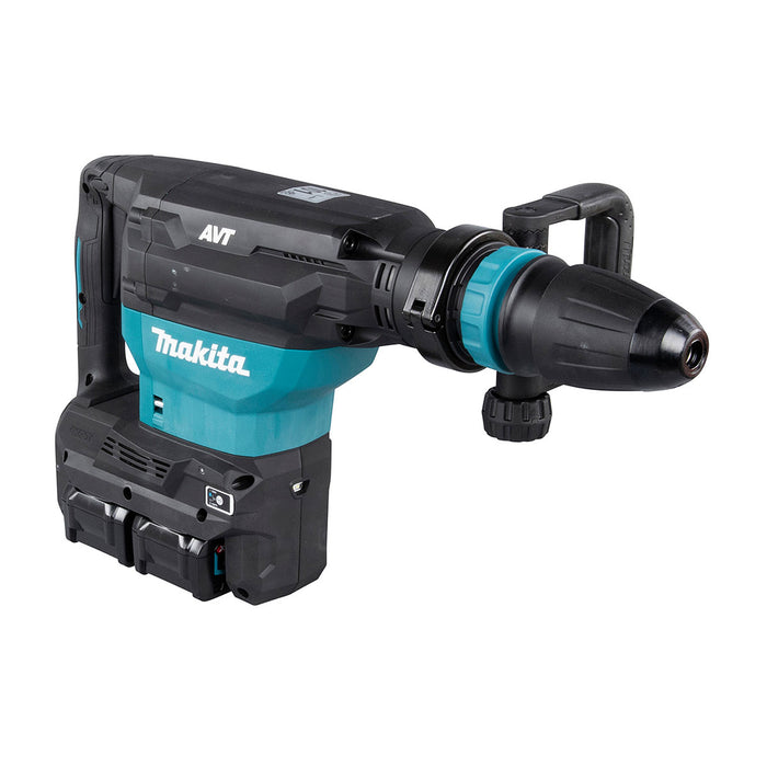 Máy đục bê tông Makita HM002G dùng Pin 40Vmax x2 XGT, đuôi gài SDS-Max, công nghệ AVT, AWS