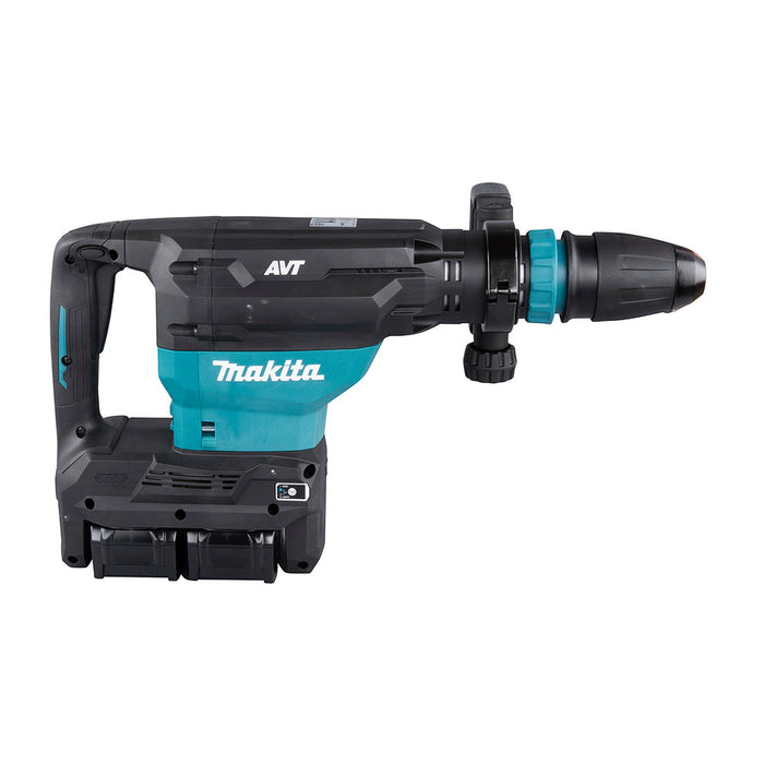 Máy đục bê tông Makita HM002G dùng Pin 40Vmax x2 XGT, đuôi gài SDS-Max, công nghệ AVT, AWS