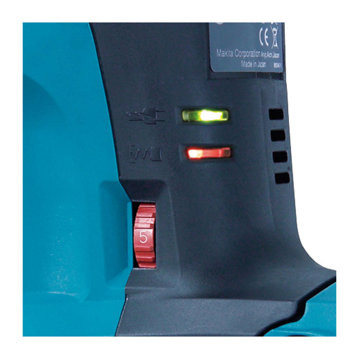 Máy đục bê tông Makita HM0871C, công suất 1,100W đuôi gài SDS-Max, công nghệ chống rung AVT