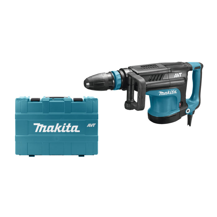 Máy đục bê tông Makita HM1213C công suất 1,510W đuôi gài SDS-Max, công nghệ chống rung AVT