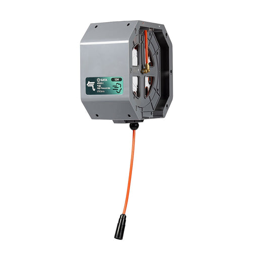 Cuộn dây hơi tự rút SATA AE3020-1 10m Combinable, ống Φ6.5mm, tự động thu hồi, treo tường/trần.
