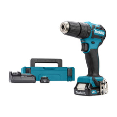 HP332DSAE: Thân máy + Sạc nhanh(DC10SB) + 2 pin 2.0Ah(BL1021B) + Vali