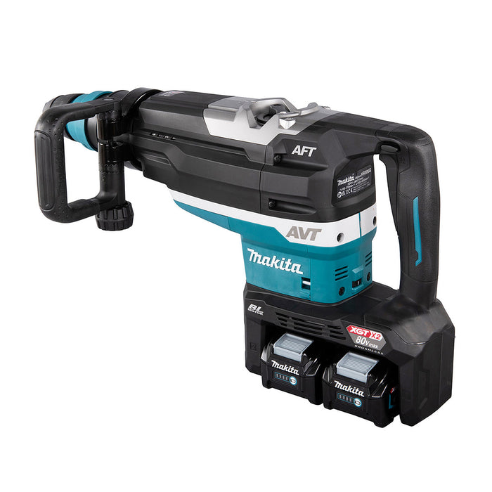 Máy khoan bê tông Makita HR006G dùng Pin 40Vmax x2 XGT đuôi gài SDS-Max, công nghệ AFT, AVT, AWS