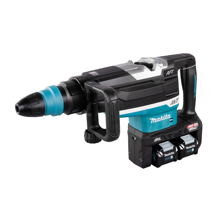 Máy khoan bê tông Makita HR006G dùng Pin 40Vmax x2 XGT đuôi gài SDS-Max, công nghệ AFT, AVT, AWS