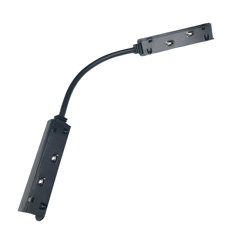 Nối nguồn góc lắp cho thanh ray nam châm, lắp được cho cả ray âm và ray nổi