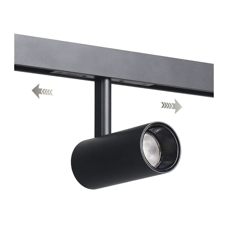 Đèn led lắp thanh ray nam châm HUFA SL57 công suất 20W, nguồn 48V
