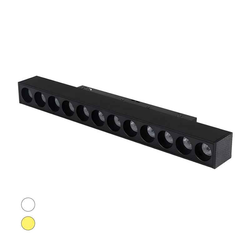 Đèn led lắp thanh ray nam châm HUFA SL62 công suất 12W, nguồn 48V